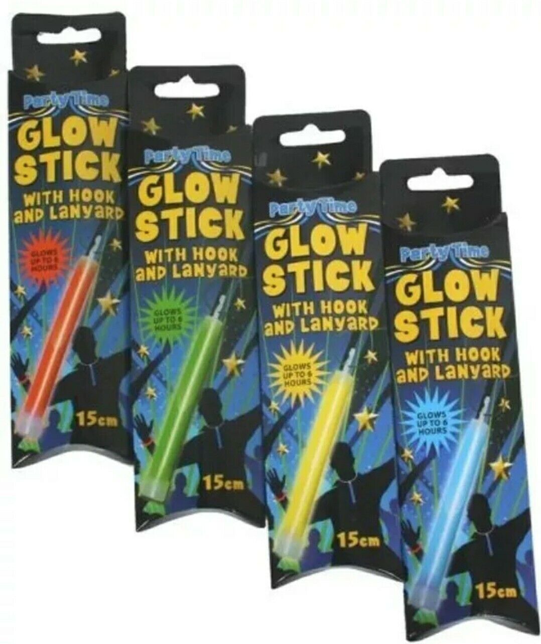 Neon Glow Sticks Light Up Party, Glow Bracelets,Glasses, Stick With Lanyard