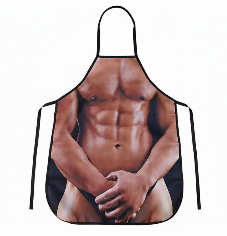 Funny Cooking Apron Sexy Fit Man Style