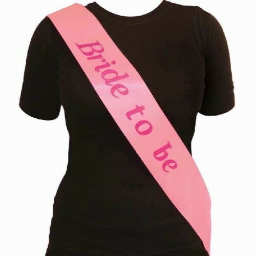 Hen Party Sash Pink Bride To Be